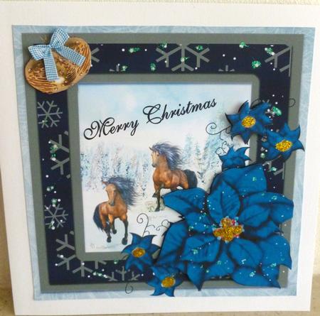 Scenic Merry Christmas with Gift Tags Topper & Decoupage by Nicky Thorne