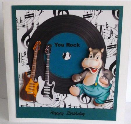 Hippos Musical Rock by Nicky Thorne