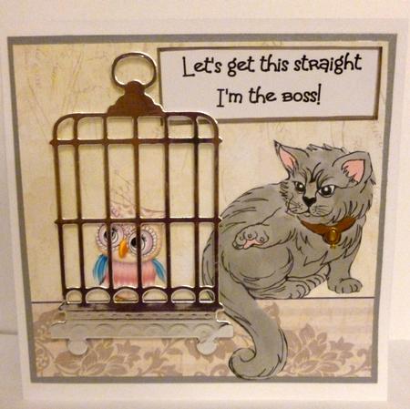 Three Cats by Nicky Thorne