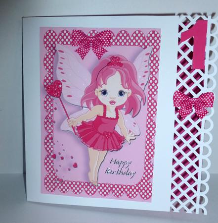 Beautiful Pink Fairy 1-5 by Nicky Thorne