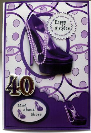 Mad About Purple Shoes by Nicky Thorne