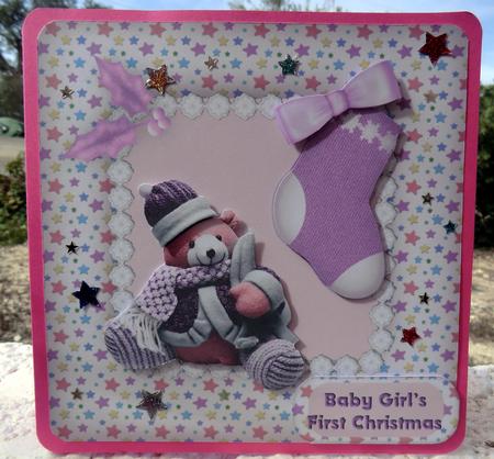 Baby Girl's Christmas by Debbie Wood
