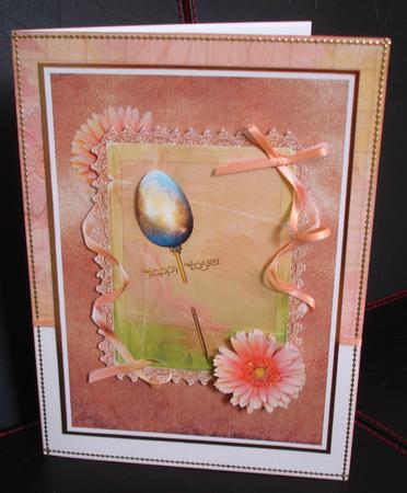 Easter Egg Pin with Tags by Sue Graham