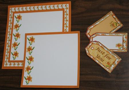 Lilies - Gifts Tags, Address Label/topper & Insert by Carmelina Borg Cuschieri
