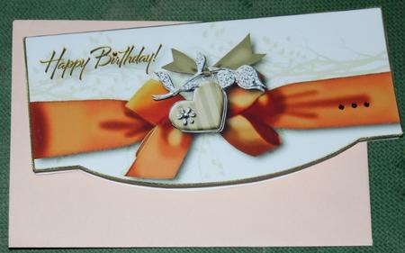 Sweet Love Birthday Dl Card 3 by Carmelina Borg Cuschieri