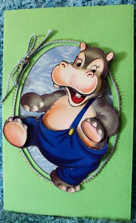 Happy Hippo by Carmelina Borg Cuschieri