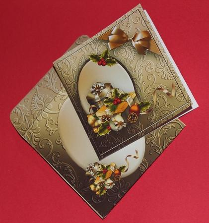 Christmas Gifts Mini Card and Envelope by Carmelina Borg Cuschieri