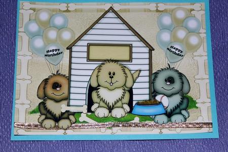 Doggie Birthday Party by Carmelina Borg Cuschieri