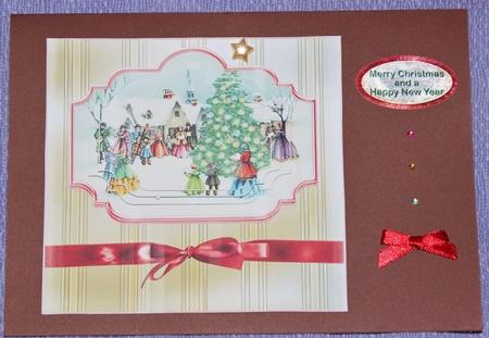 Carol Singers Round the Christmas Tree by Carmelina Borg Cuschieri