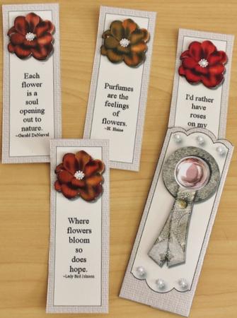 4 Bookmarks & Envelope 1 by Carmelina Borg Cuschieri