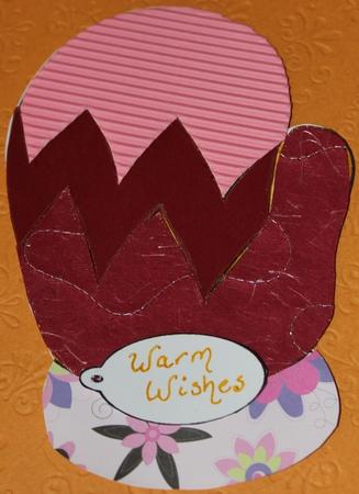Winter Mittens Card Template - Cu4cu by Carmelina Borg Cuschieri