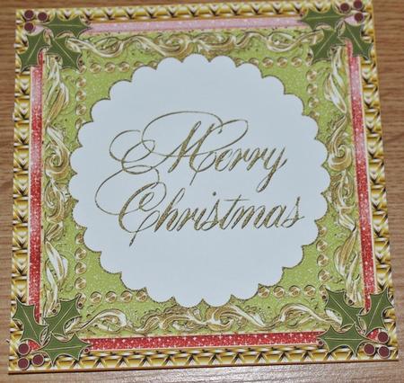 Large Fancy Christmas Insert 3 by Carmelina Borg Cuschieri