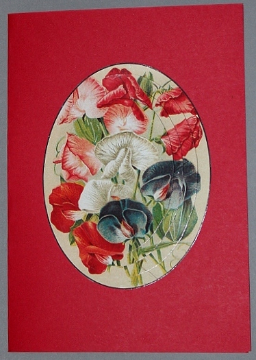 Sweet Pea Oval Pyramid by Carmelina Borg Cuschieri