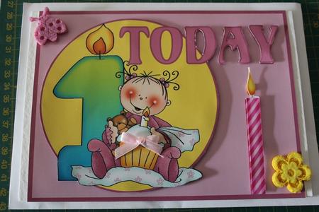 1 Today Girlss Quick Card with Decoupage by Carmelina Borg Cuschieri