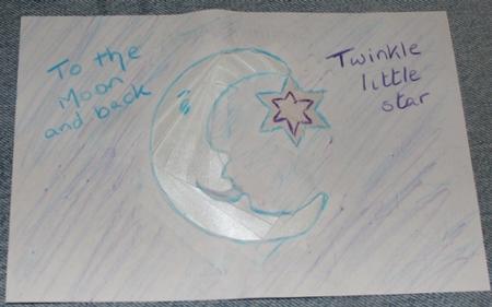 Smiling Moon by Carmelina Borg Cuschieri