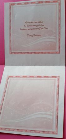 Have Fun at Christmas Blank Insert by Carmelina Borg Cuschieri