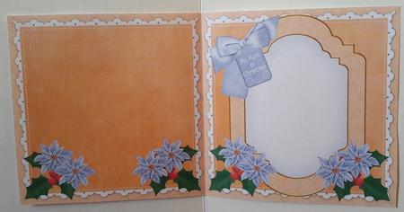 Mother Mary Mum at Christmas to Fit 6in Folded Insert by Carmelina Borg Cuschieri