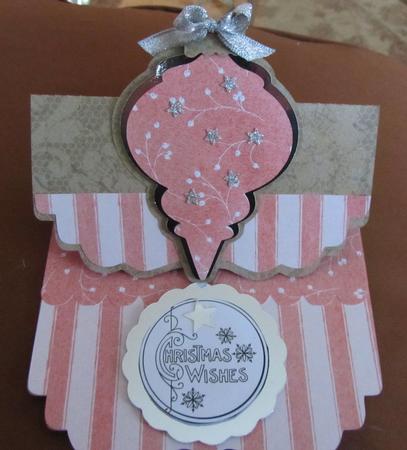 397 Christmas Easel  by Jean Hall