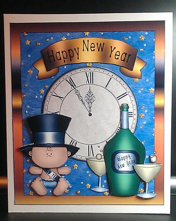 Happy New Year Step by Step by Lesley Carter