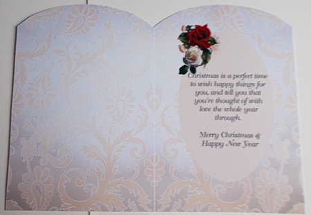 Christmas Rose 5x7 Mini Page Kit by Sharon Wilson