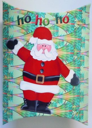 Christmas trees background paper 1 by Sharon Wilson