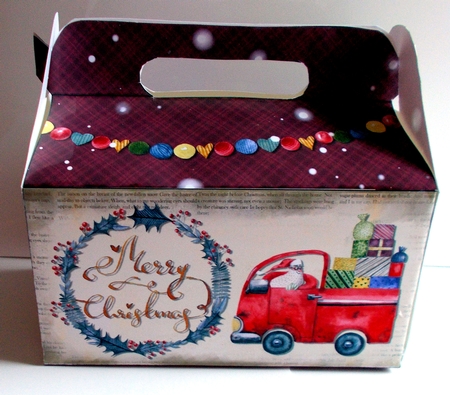 2019 Christmas Gable Box 6 by Sharon Wilson