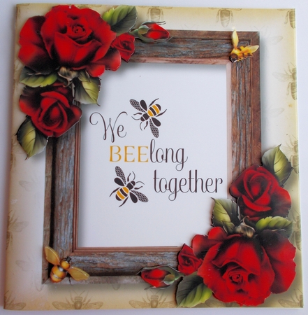 We BEE-Long Together 8x8 by Sharon Wilson