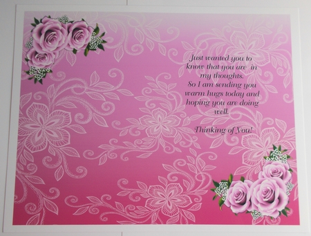 Lace papers Pretty Pastels by Sharon Wilson