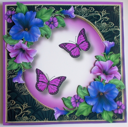 Vivid Floral Bumper Kit 3 by Sharon Wilson