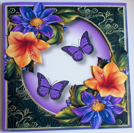 Vivid Floral Bumper Kit 3 by Sharon Wilson