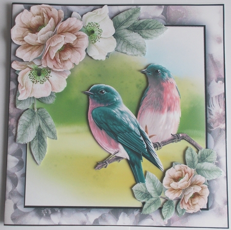 Beautiful Bird on a Branch by Sharon Wilson