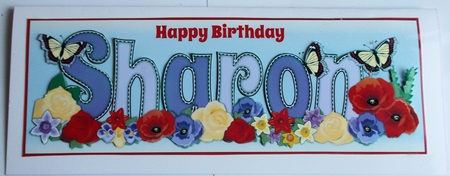 Flower Blossom SHARON large dl by Sharon Wilson