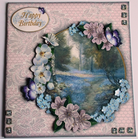 Spring Garland - Woodland by Sharon Wilson