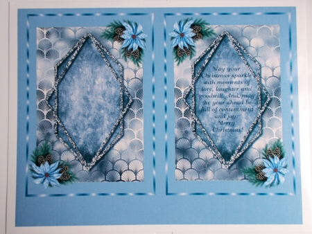 Festive A5 Christmas Toppers  3 by Sharon Wilson