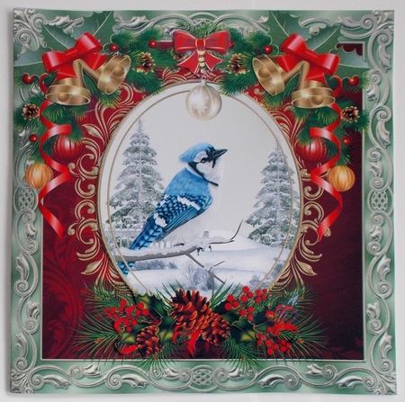 Christmas Bird Toppers Bumper Kit with Sentiments by Sharon Wilson