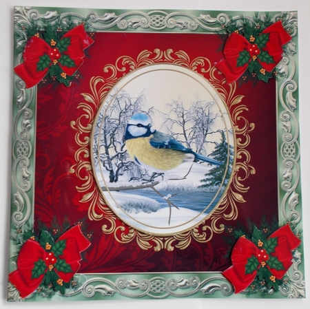 Christmas Bird Toppers Bumper Kit with Sentiments by Sharon Wilson