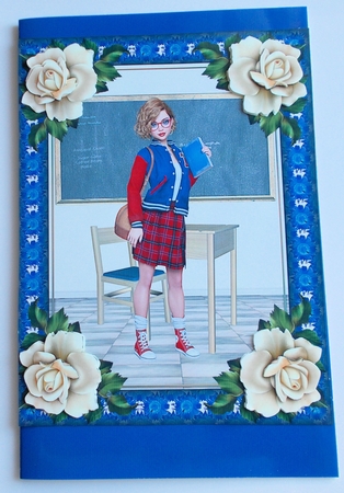 Teenager schoolgirl by Sharon Wilson