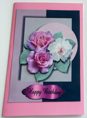 beautiful rose greetings by Sharon Wilson