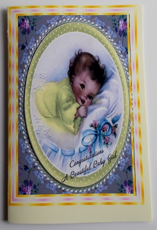 New Baby  Girl Toppers by Sharon Wilson