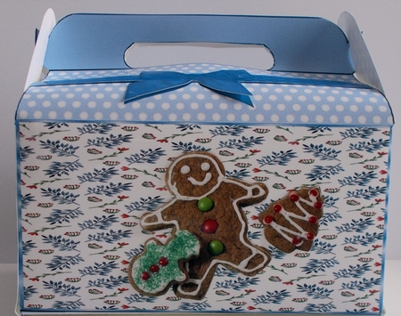 Christmas Pattern Background Paper 11 by Sharon Wilson