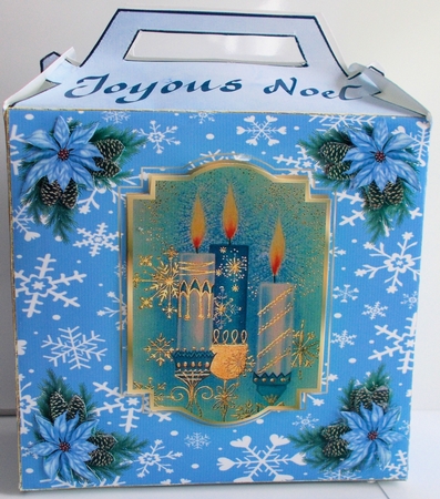 Snowflake A5 Backgrounds-Christmas Time by Sharon Wilson