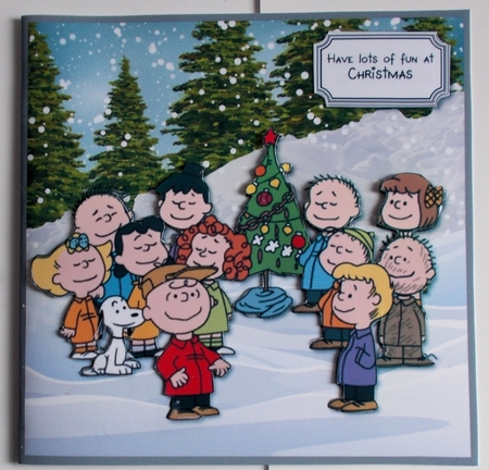 Charlie Brown and friends Christmas by Sharon Wilson