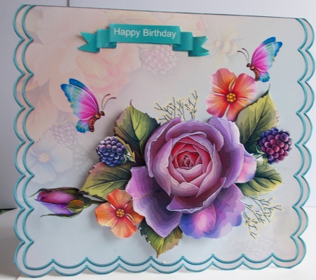 Scalloped Edged Card Kit 3 by Sharon Wilson