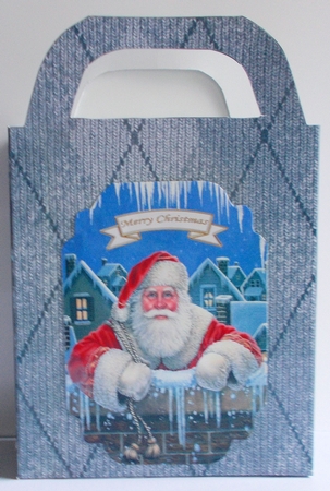 Black jumper gift bag  by Sharon Wilson