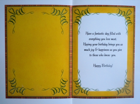 Autumn Colours Insert by Sharon Wilson