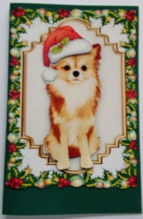 Gorgeous Christmas Chihuahua by Sharon Wilson