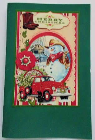 GCK-5025 A Country Christmas DIY Christmas Greeting Card Kit by Sharon Wilson