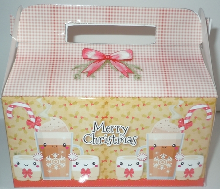 Frappuccino Christmas Gable Box by Sharon Wilson