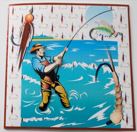 Fly fishing by Sharon Wilson