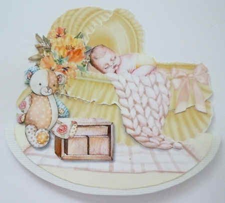 Rock-A-Bye Lullaby #3 Rocker Card Kit by Sharon Wilson